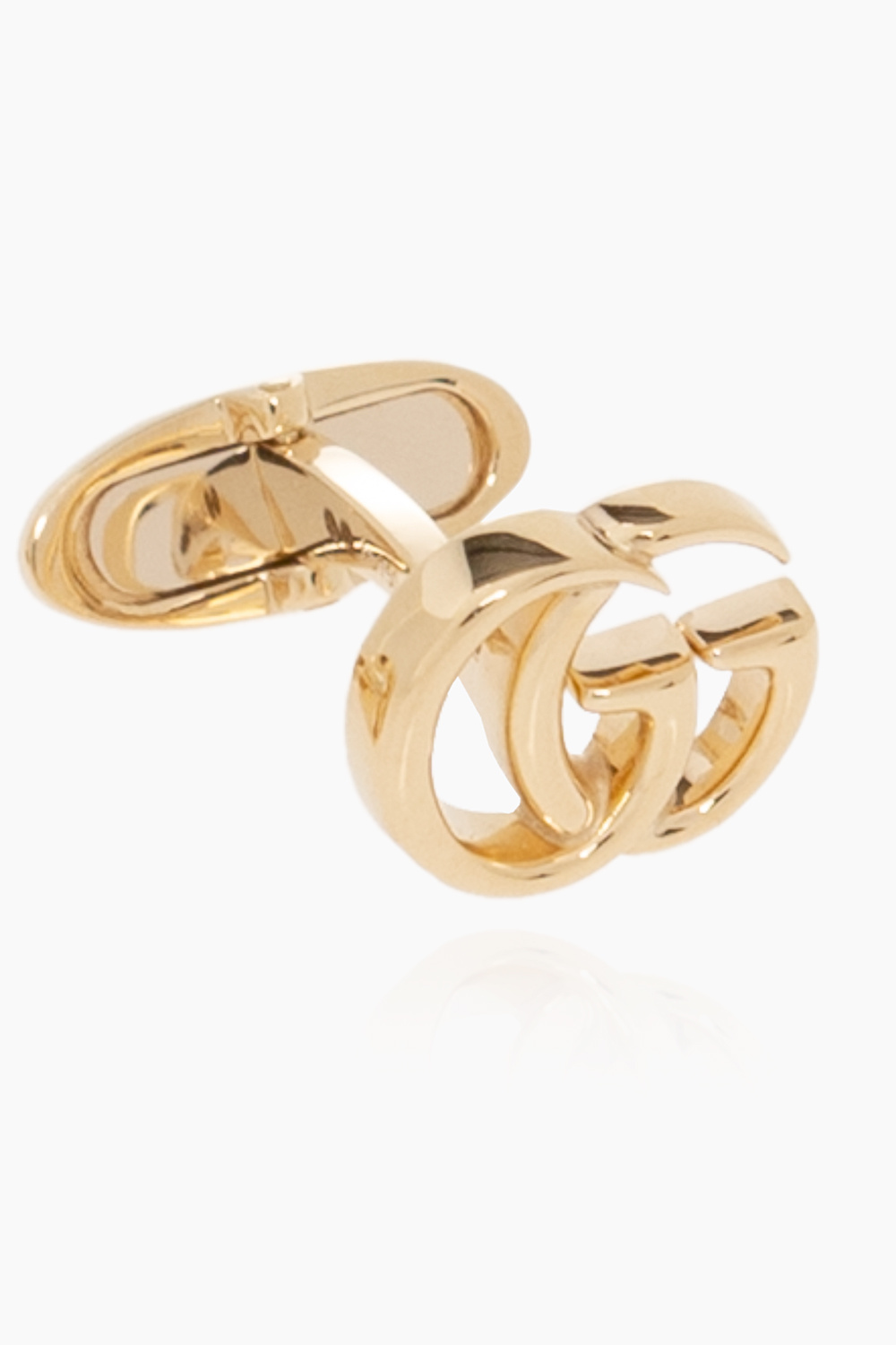 Gold Cufflinks with logo Huarache gucci Huarache gucci GG Supreme Tote SchaferandweinerShops VG